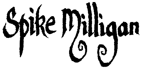 Spike Milligan's signature