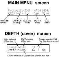 CM9 MainMenu and Depth screens