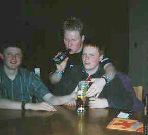 Peter gets drunk!