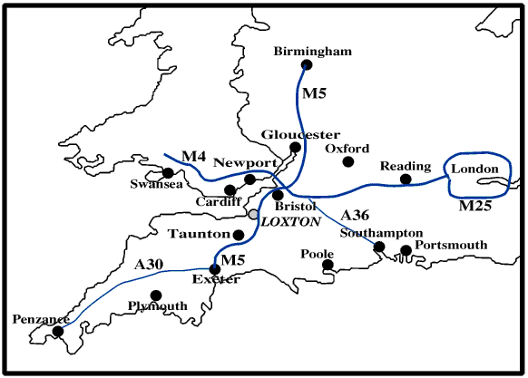 Road route map