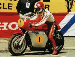 [Agostini on MV at '91 TT]
