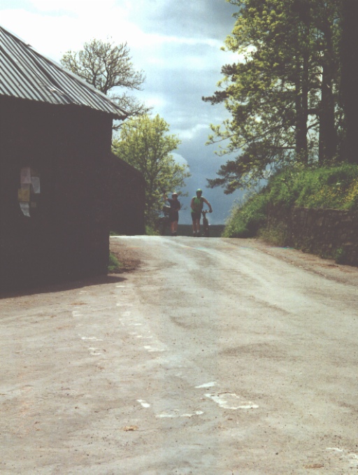 The 1st hill!