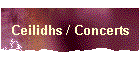 Ceilidhs / Concerts