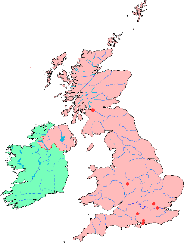 ImageMap of England