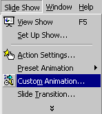 custom animation control