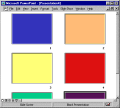 colour fills