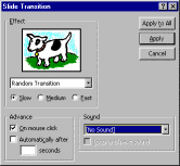 transition effects