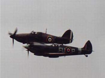 Hurricane and Spitfire